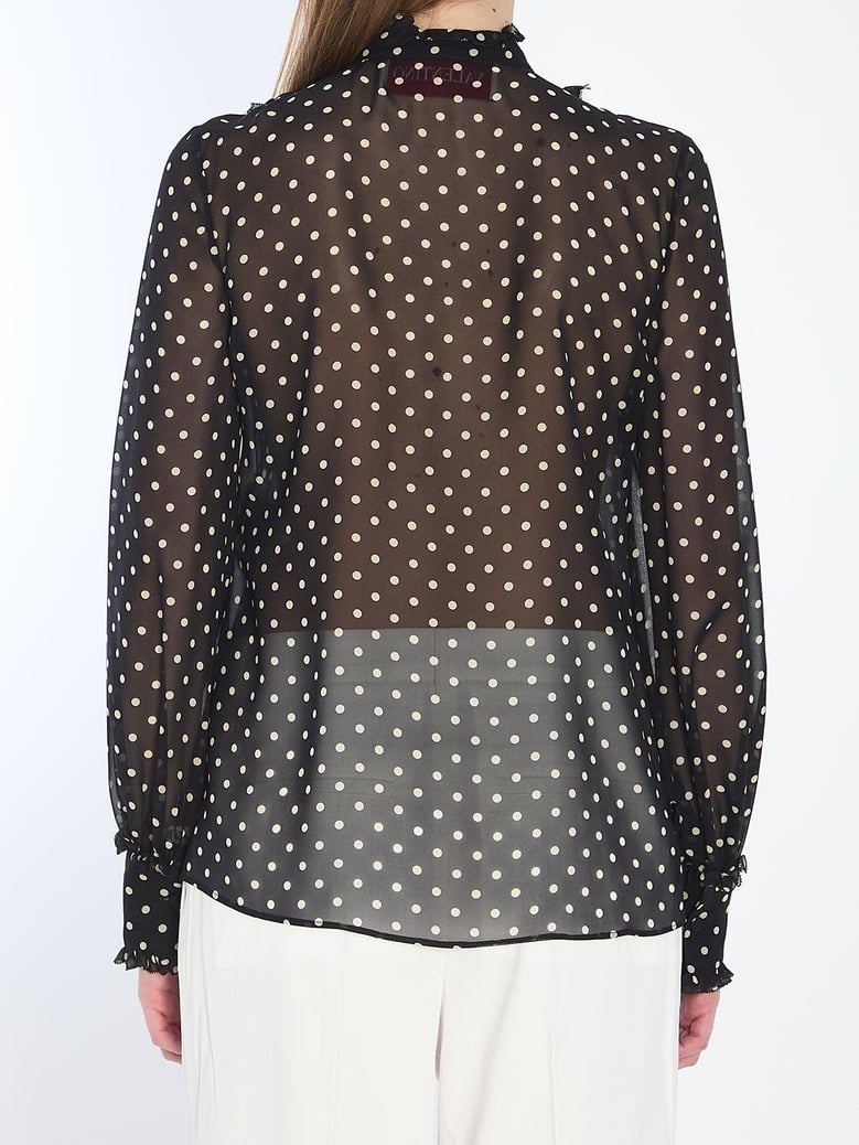shirt with polka dots by Selfnex
