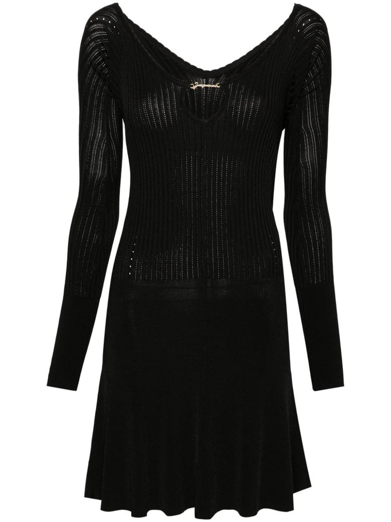 elegant mini dress in viscose by Selfnex