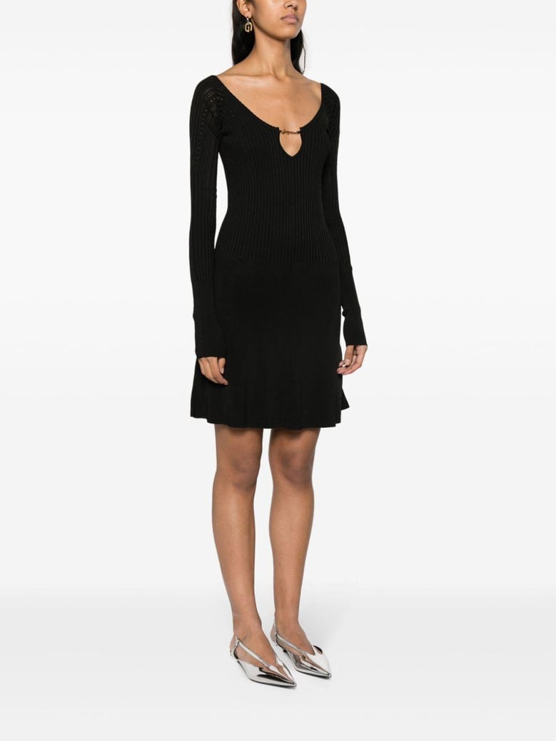 elegant mini dress in viscose by Selfnex