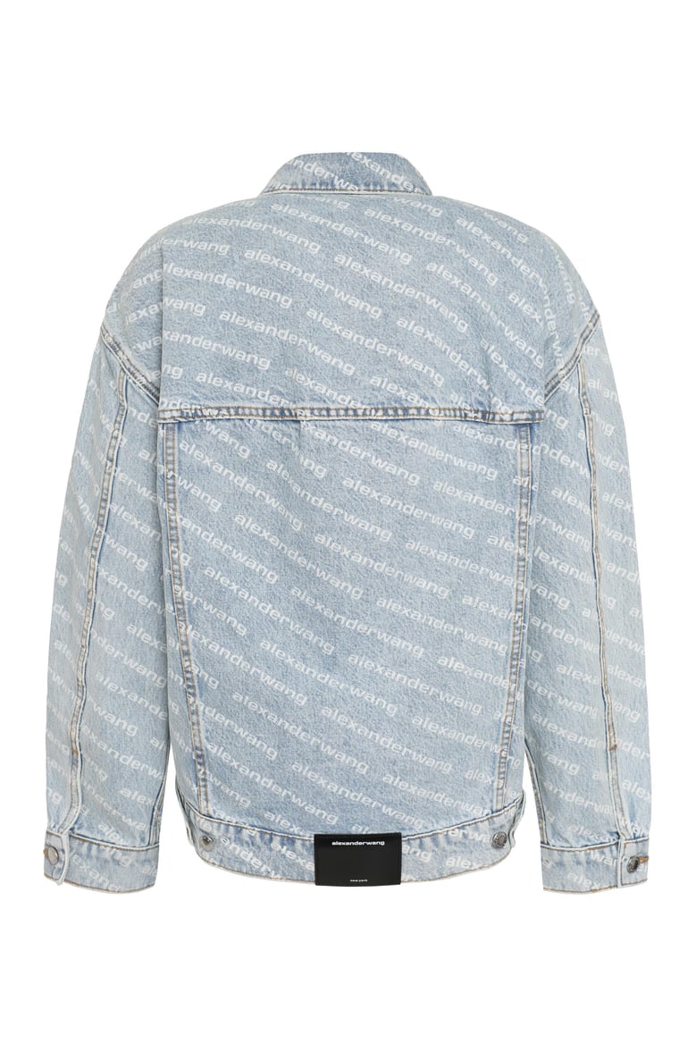 all over logo jacket by Selfnex