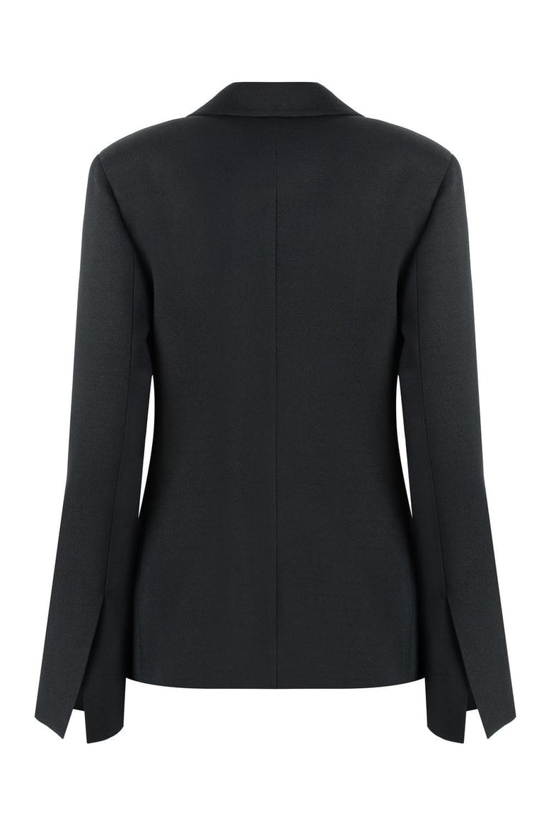 crepe blazer by Selfnex