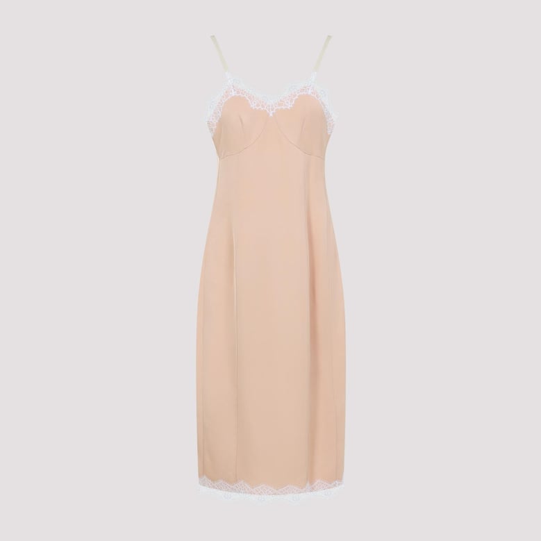 lingerie viscose midi dress by Selfnex