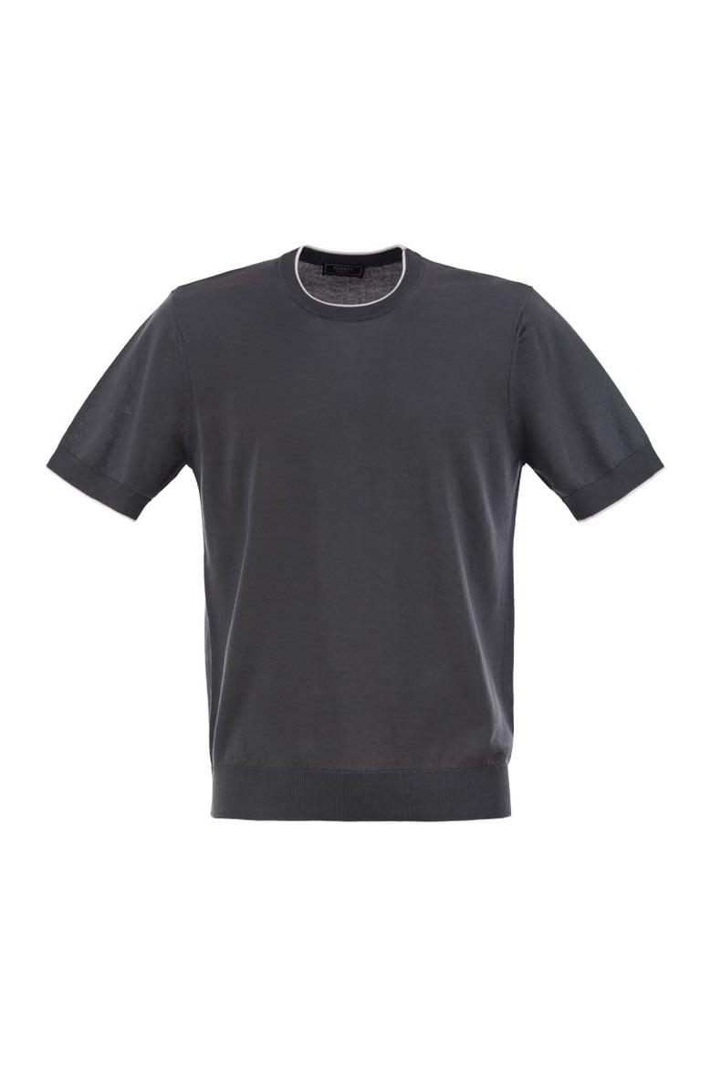 t-shirt in pure cotton yarn by Selfnex