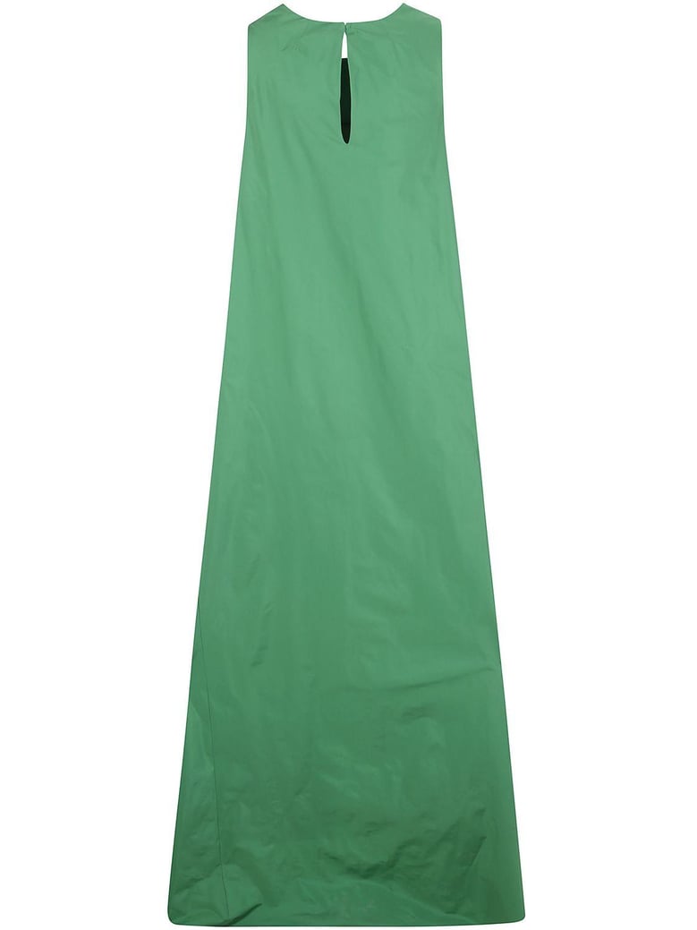 sleeveless maxi dress by Selfnex