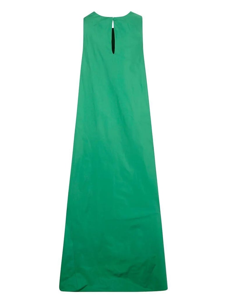 sleeveless maxi dress by Selfnex