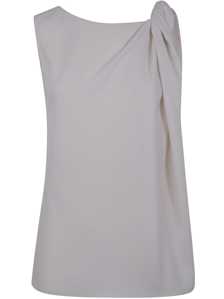ruched detailing top by Selfnex