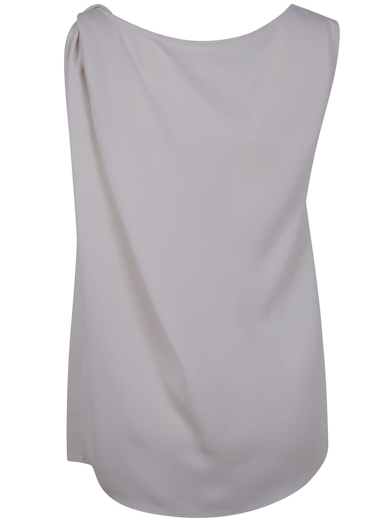 ruched detailing top by Selfnex