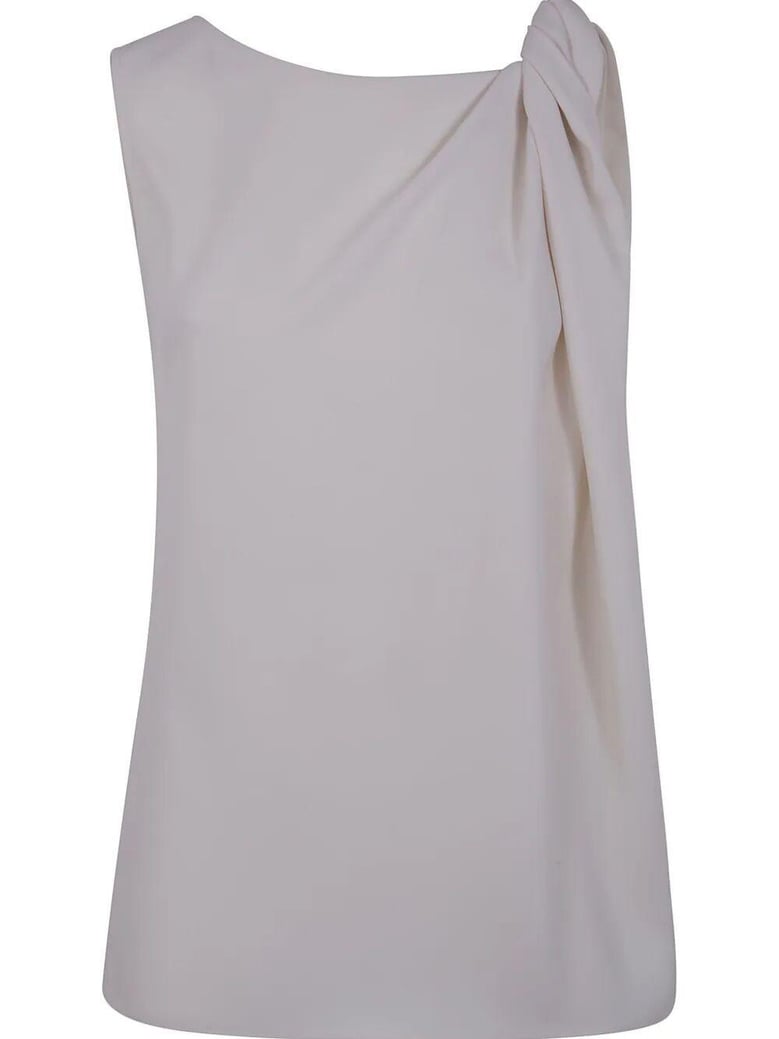 ruched detailing top by Selfnex