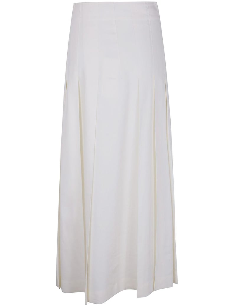 maxi pleated skirt by Selfnex
