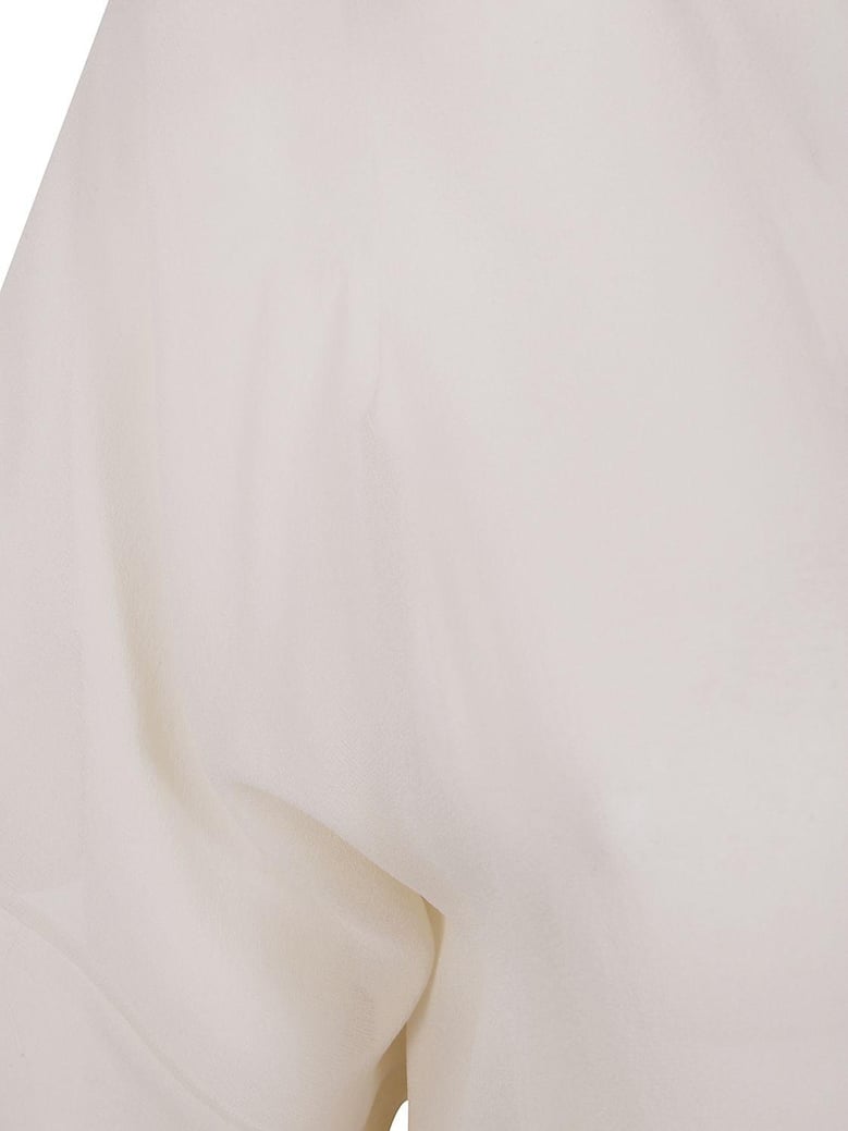 silk georgette raincoat by Selfnex