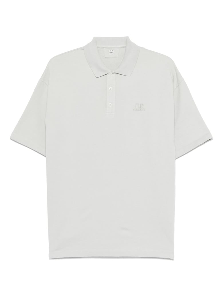 logo cotton polo shirt by Selfnex