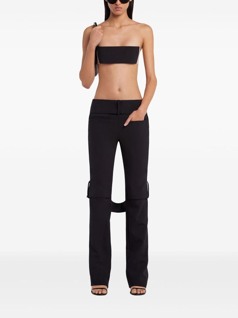stretchy viscose bandeau top by Selfnex
