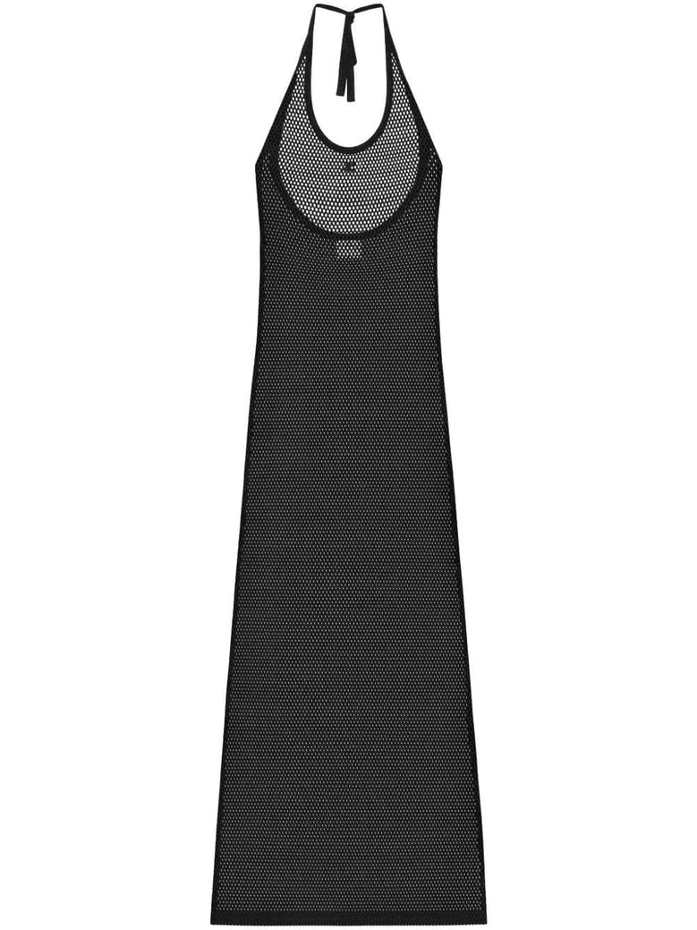 cotton long tank dress by Selfnex