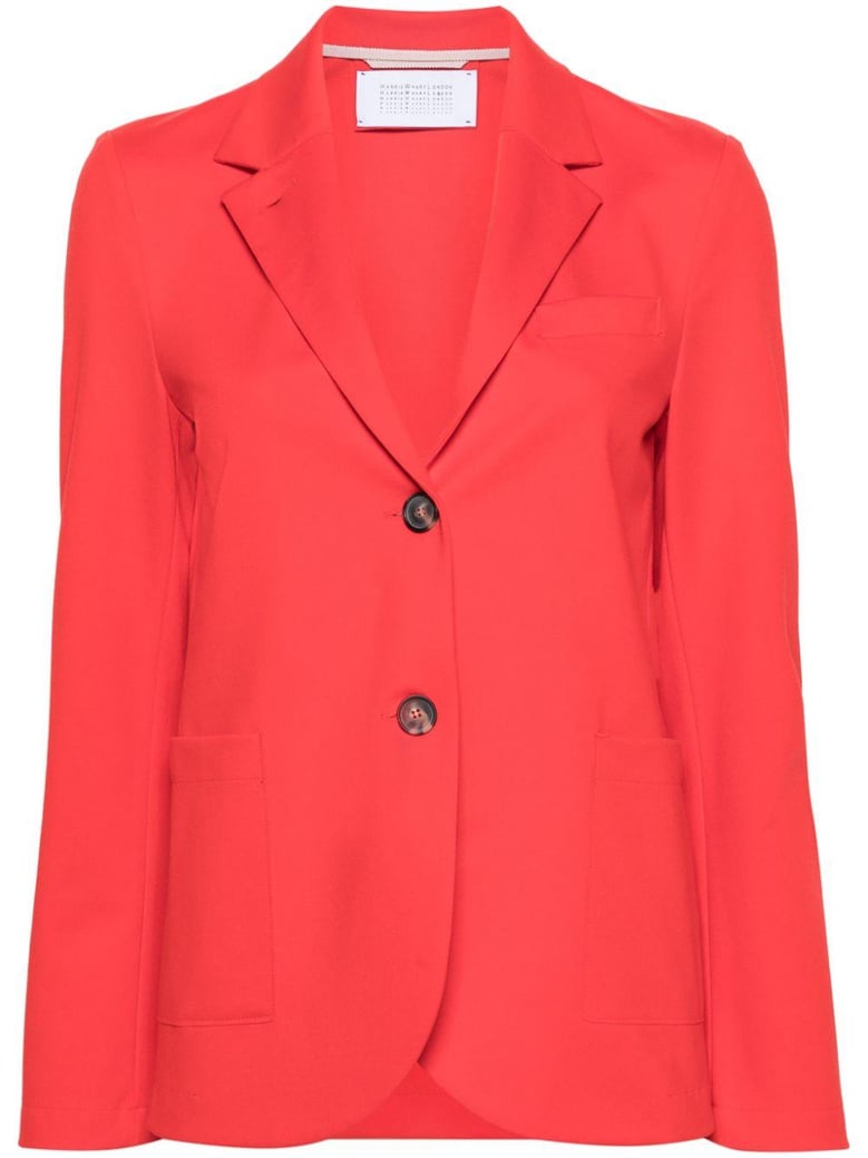 sleek single-breasted blazer jacket by Selfnex