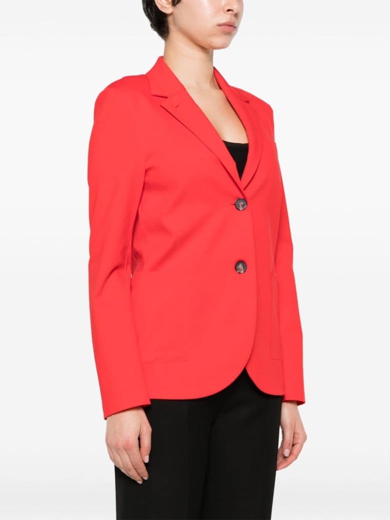 sleek single-breasted blazer jacket by Selfnex
