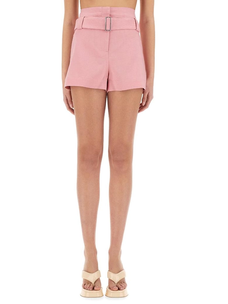 belted shorts by Selfnex