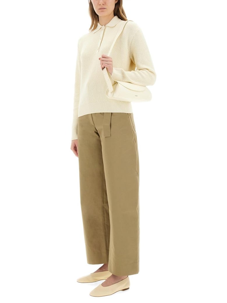 twill doring pants by Selfnex