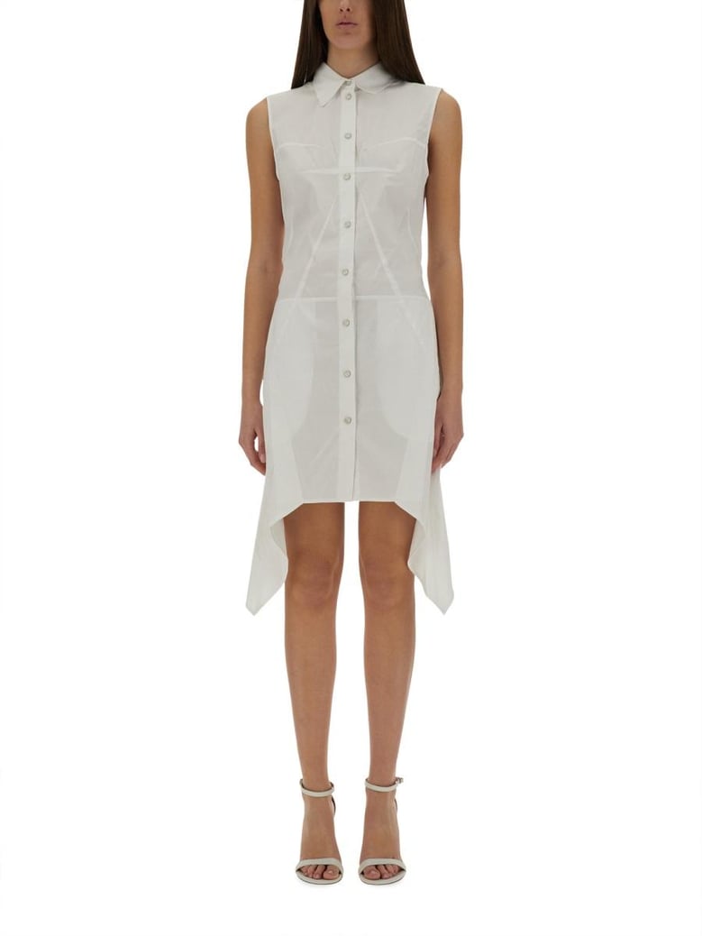bustier shirt dress by Selfnex