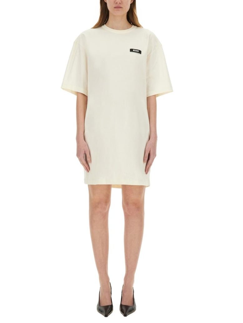 short dress with logo by Selfnex