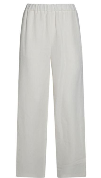viscose-linen blend trousers by Selfnex