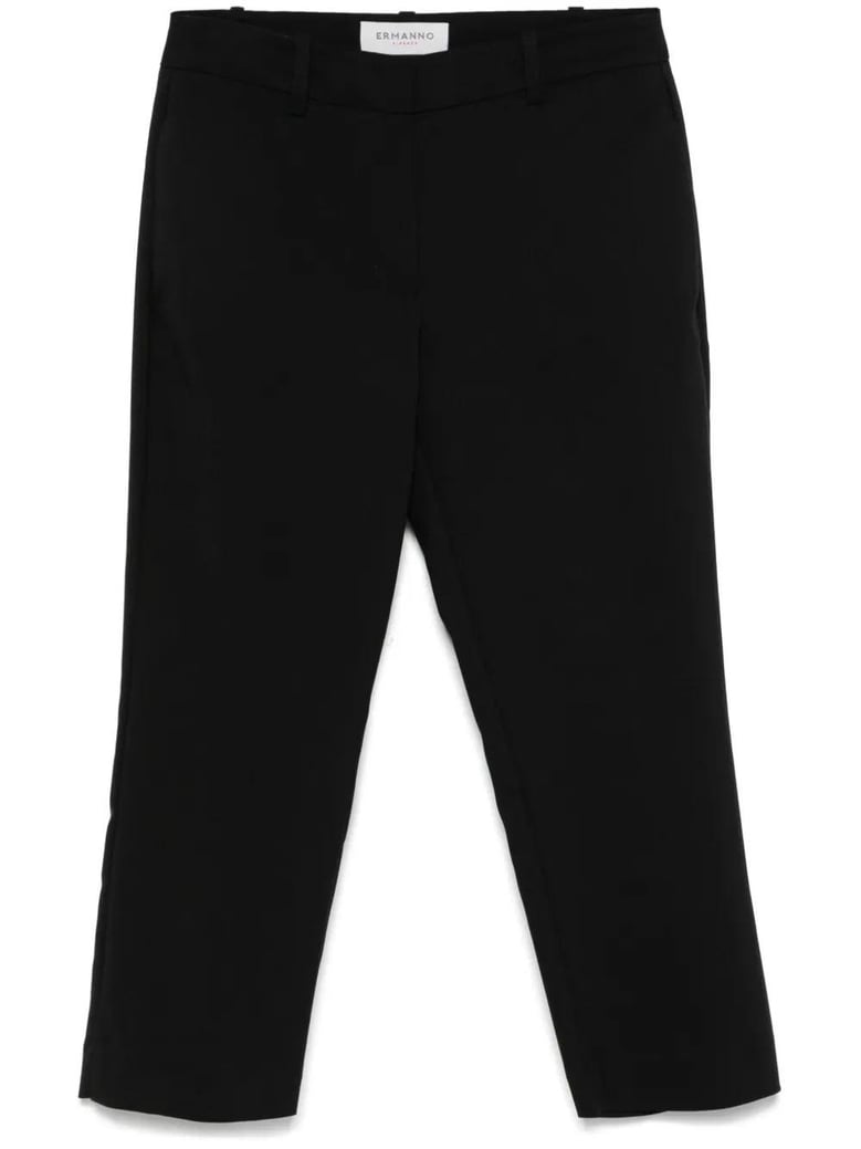 cropped trousers by Selfnex