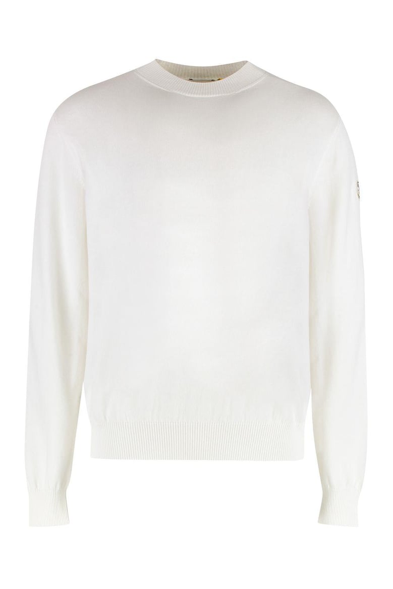 3 moncler x mercedes-benz by nigo - cotton crew-neck sweater by Selfnex