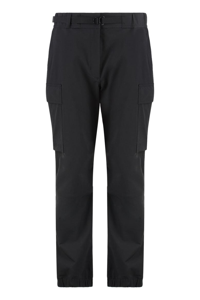 techno nylon track pants by Selfnex