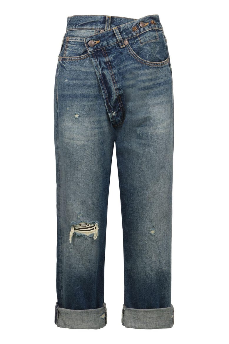 cropped jeans by Selfnex