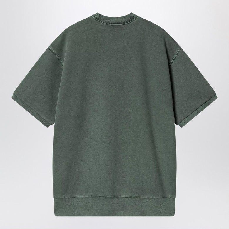 library sweatshirt in conifer green by Selfnex