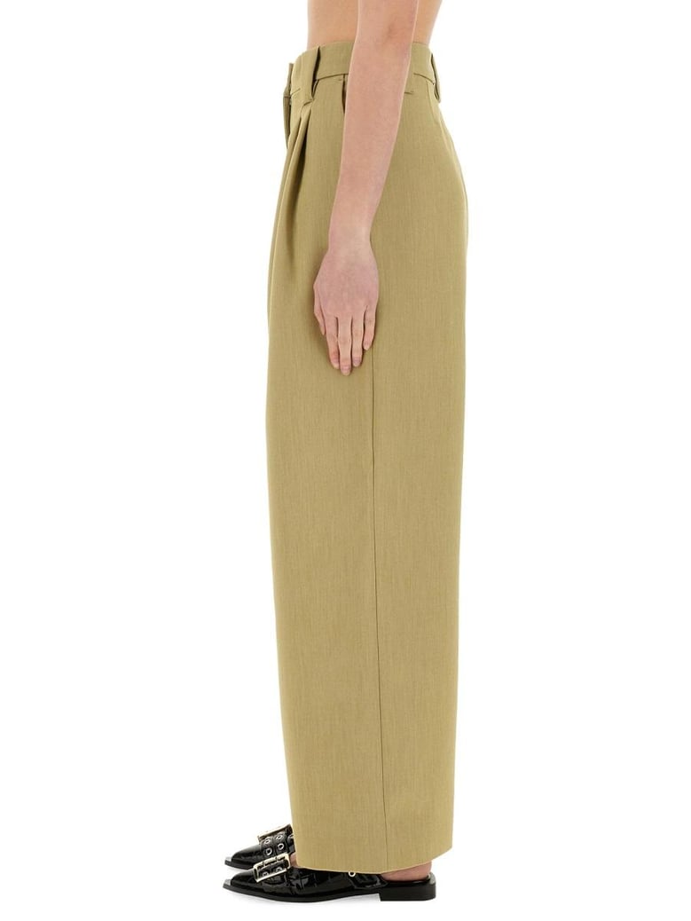 twill suit pants by Selfnex