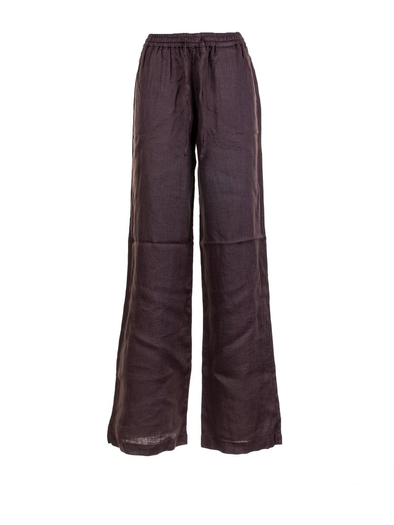 high-waisted trousers brown by Selfnex