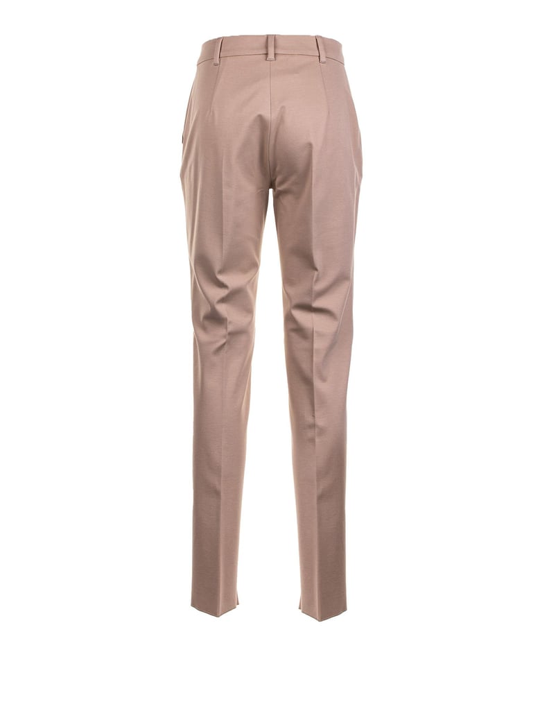 slim jersey trousers by Selfnex