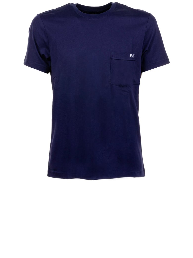 blue t-shirt with logo by Selfnex
