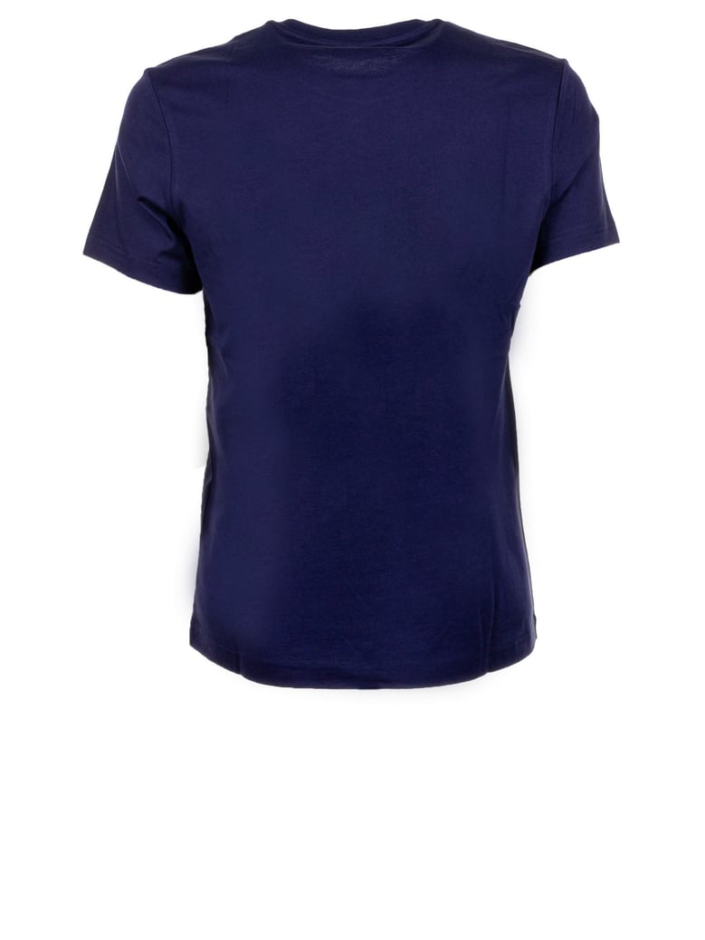blue t-shirt with logo by Selfnex