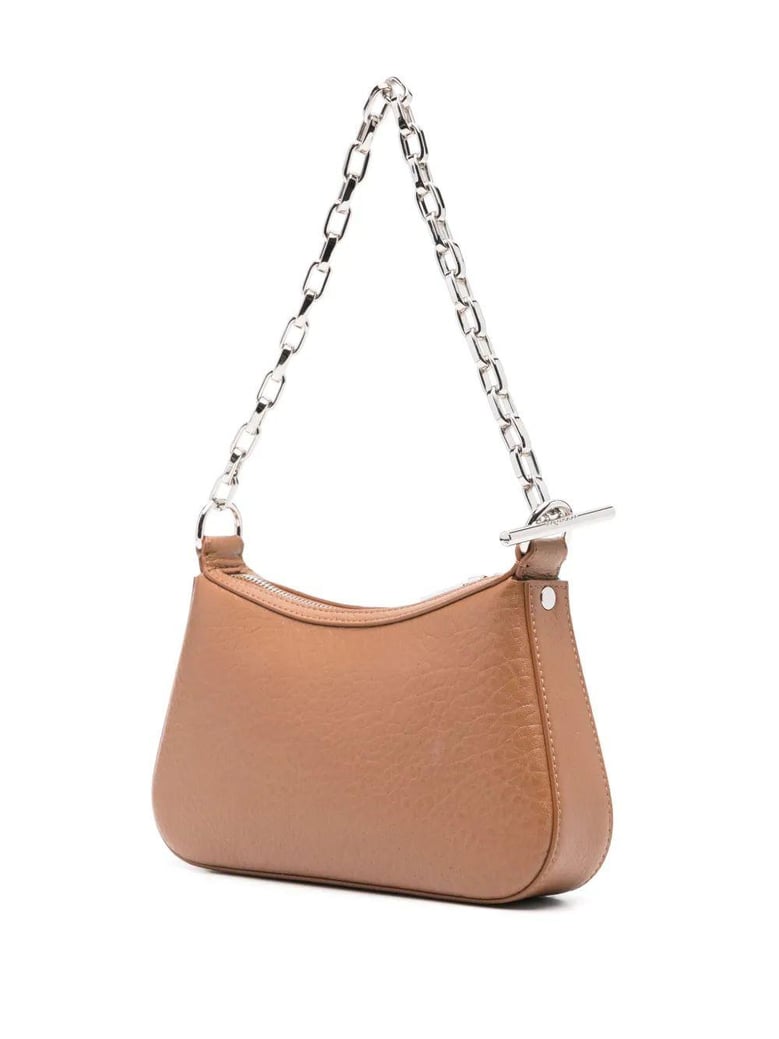 grainy lamb leather pouch by Selfnex