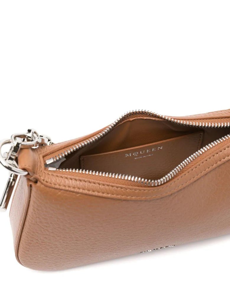 grainy lamb leather pouch by Selfnex