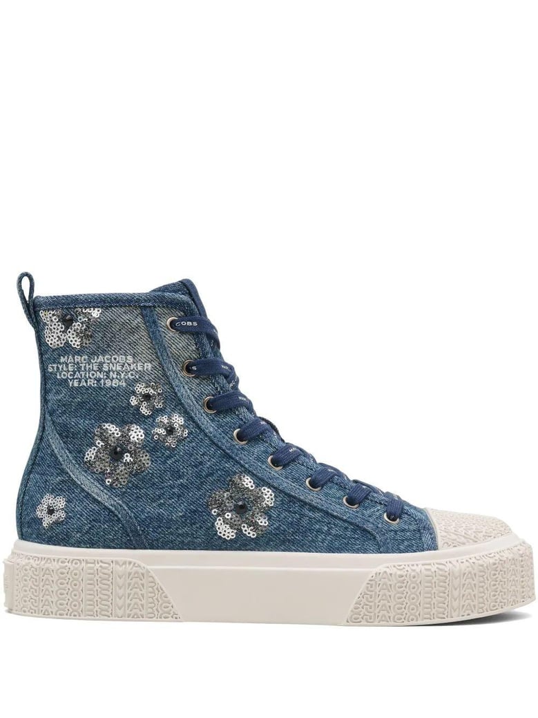 the high top sneakers by Selfnex