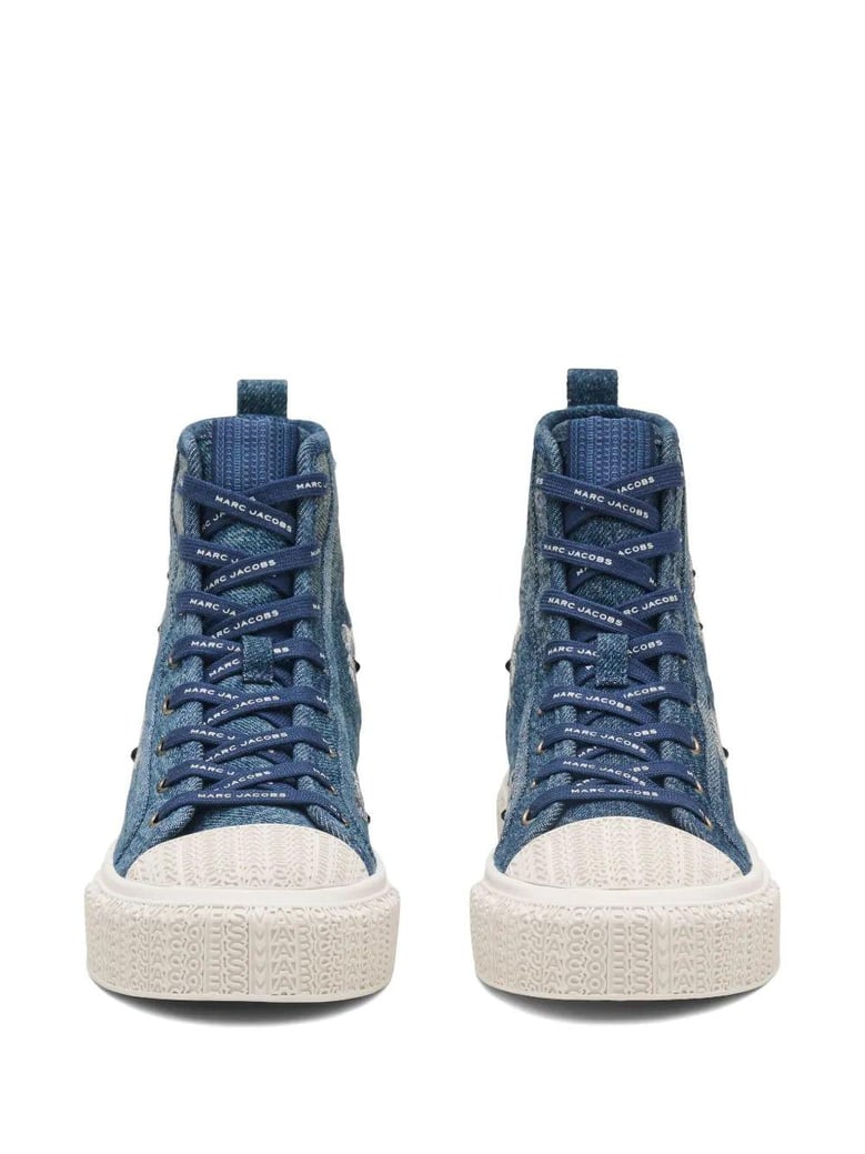 the high top sneakers by Selfnex