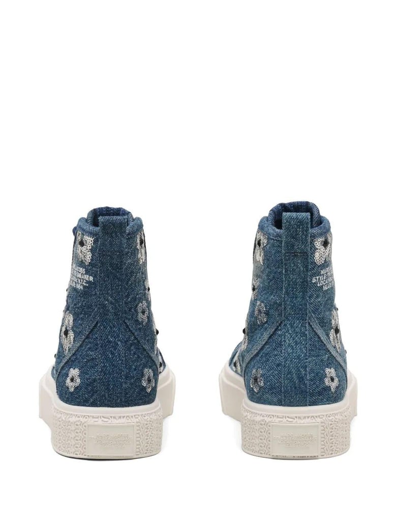 the high top sneakers by Selfnex