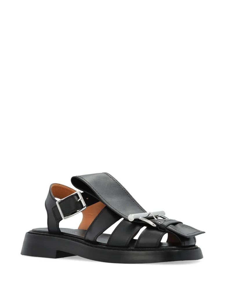 t-bar sandals by Selfnex