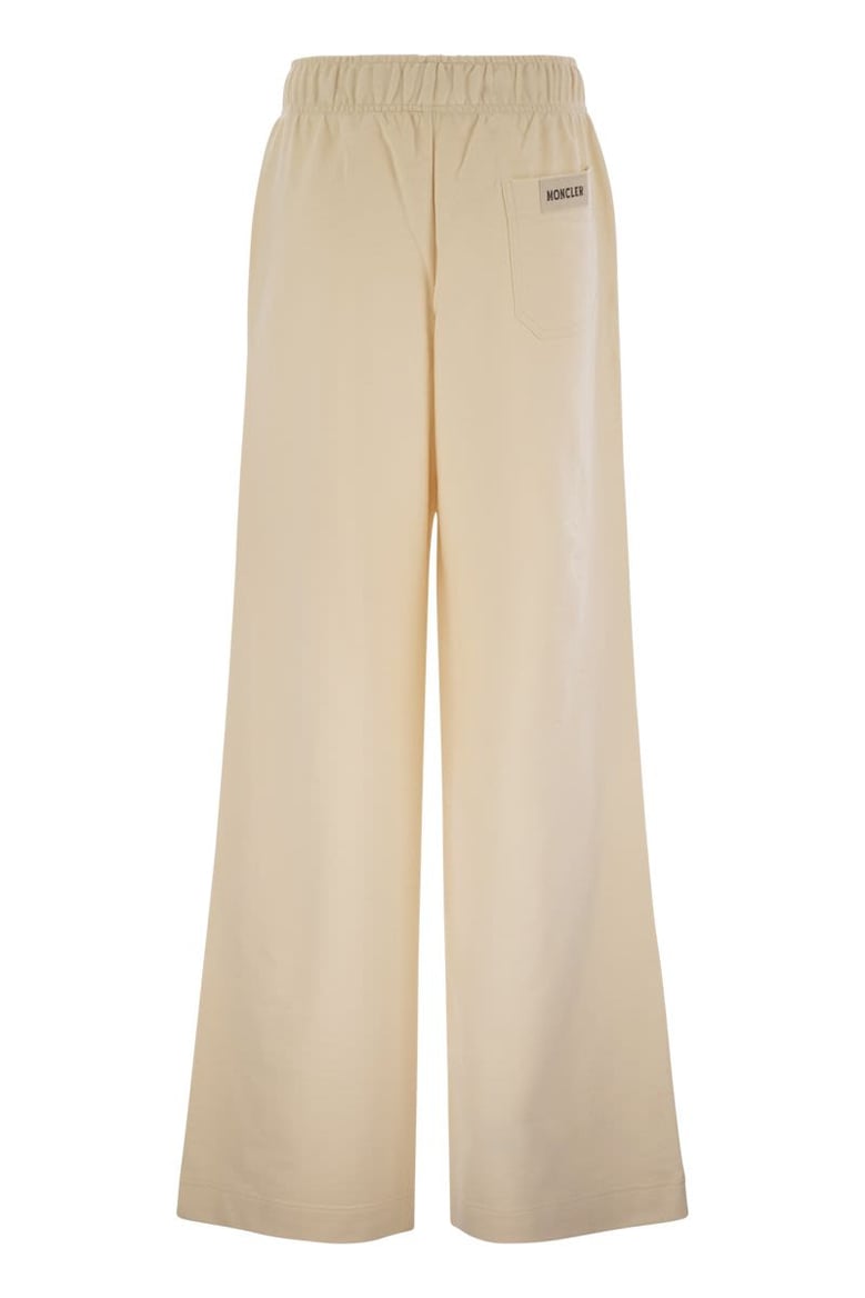 wide-leg cotton sport pants by Selfnex