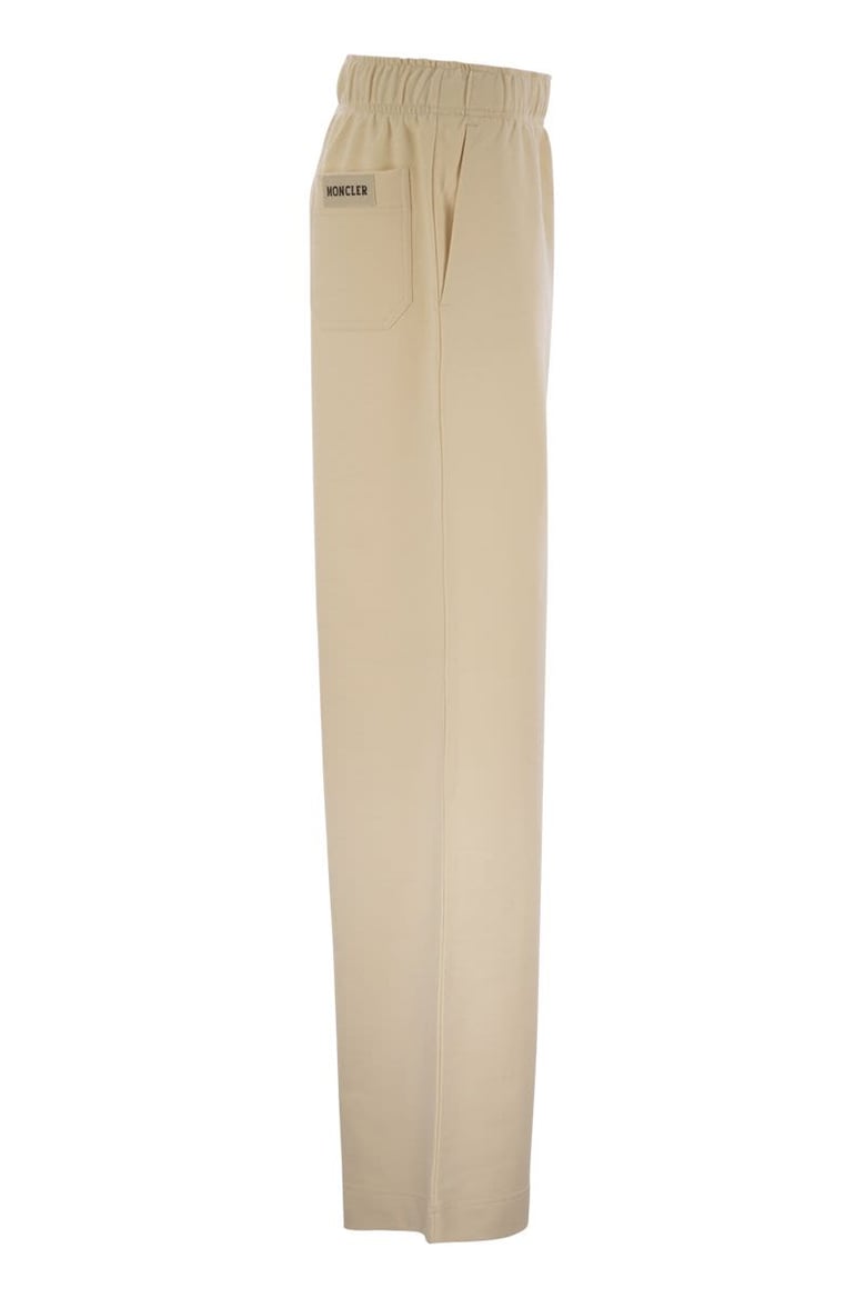 wide-leg cotton sport pants by Selfnex