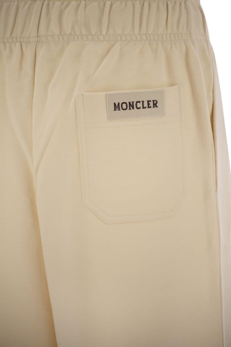 wide-leg cotton sport pants by Selfnex