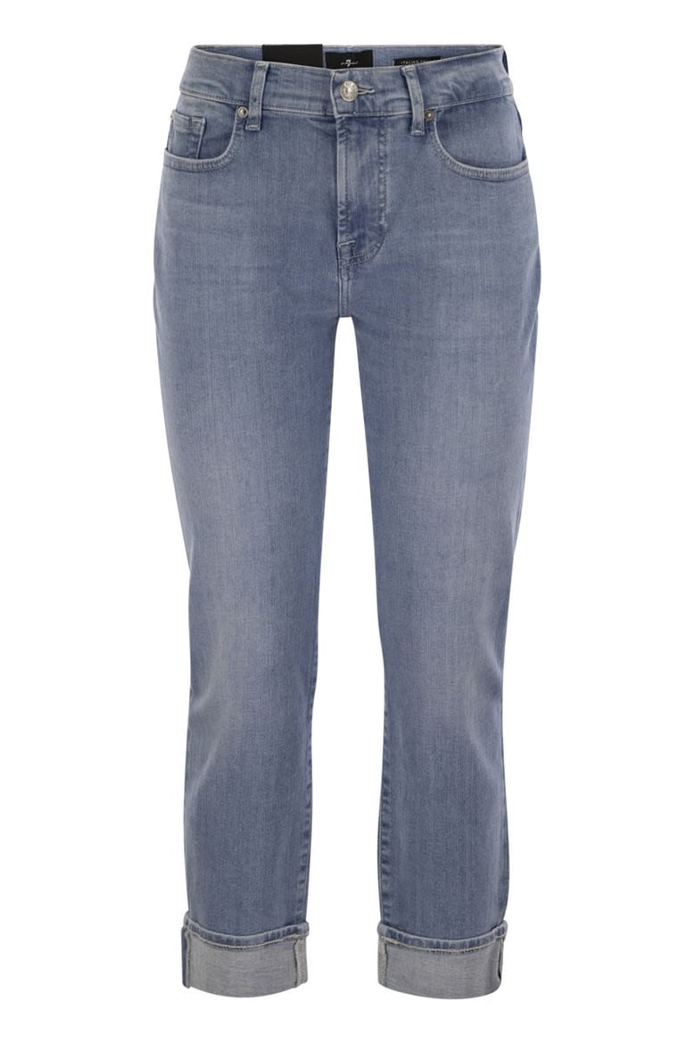relaxed skinny groovy - medium waist boyfriend jeans by Selfnex