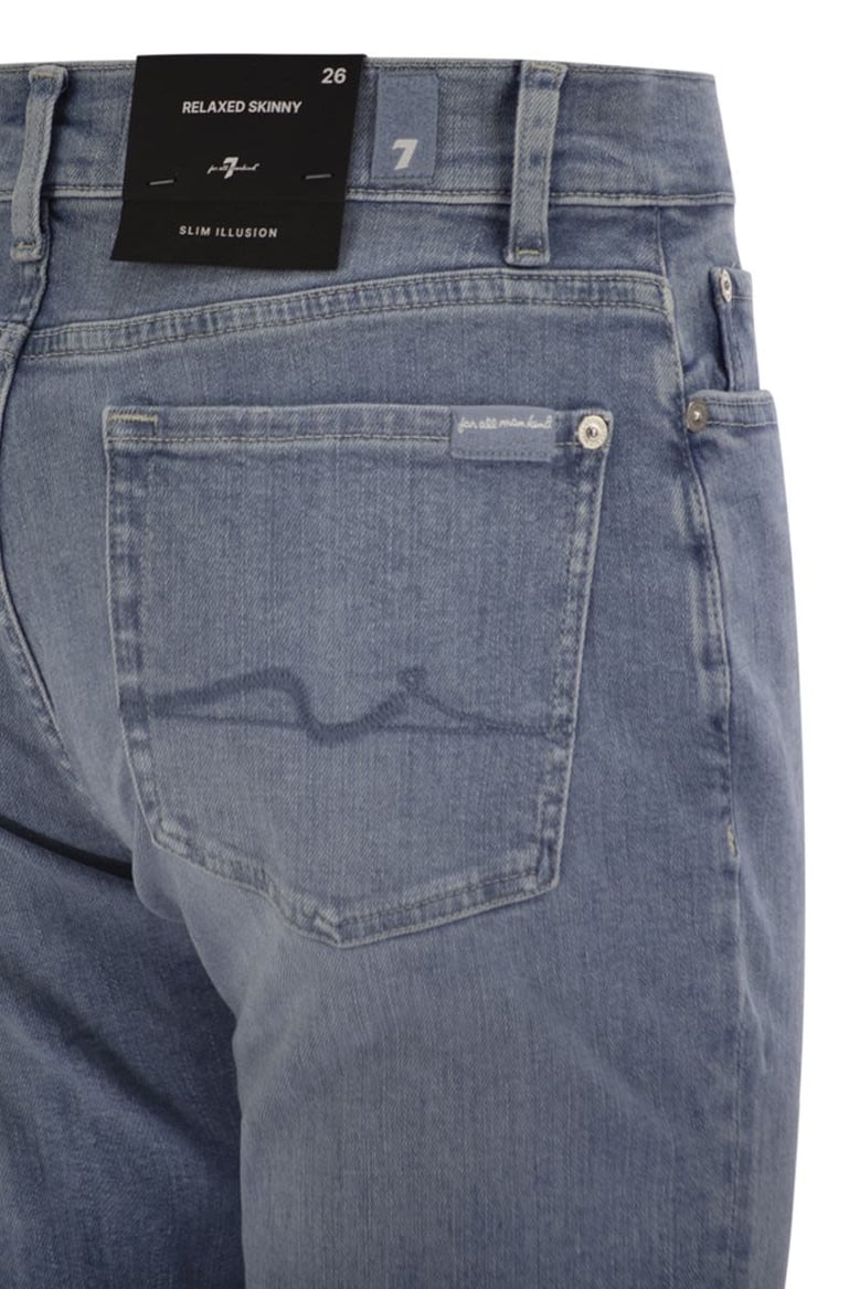 relaxed skinny groovy - medium waist boyfriend jeans by Selfnex