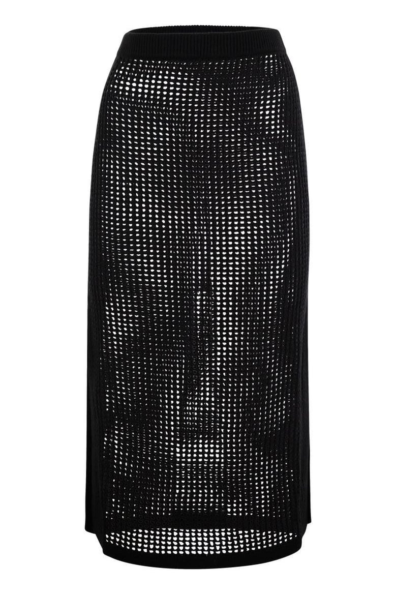 darline - crochet midi skirt by Selfnex