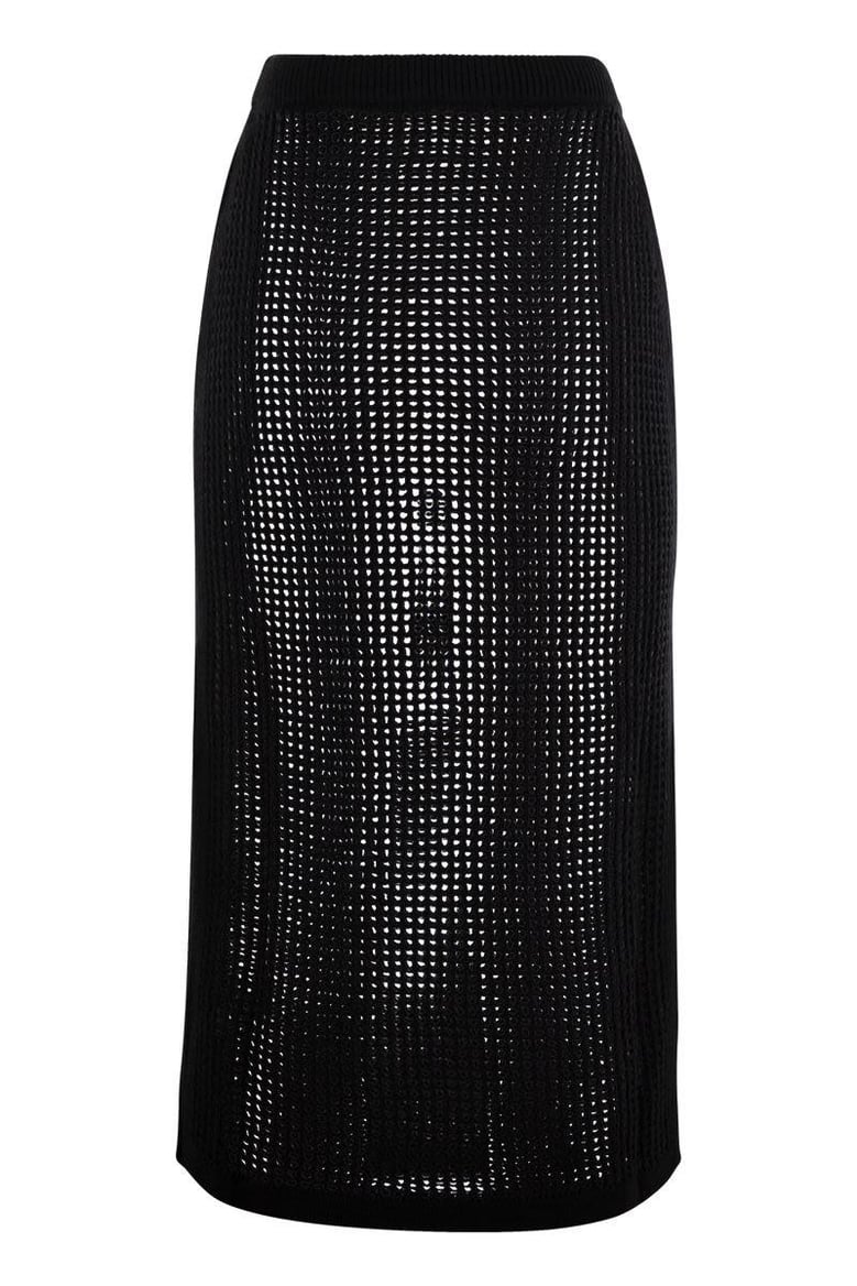 darline - crochet midi skirt by Selfnex