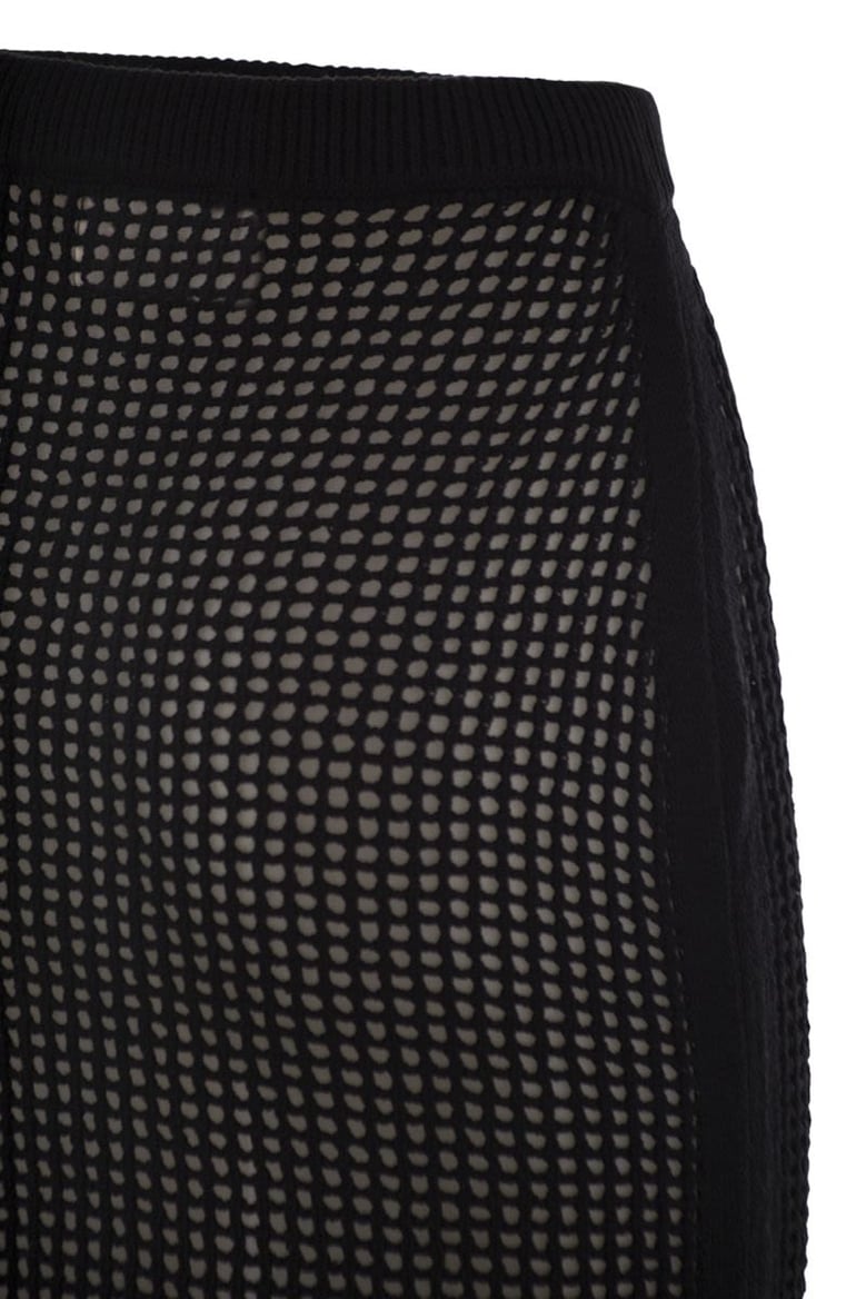 darline - crochet midi skirt by Selfnex