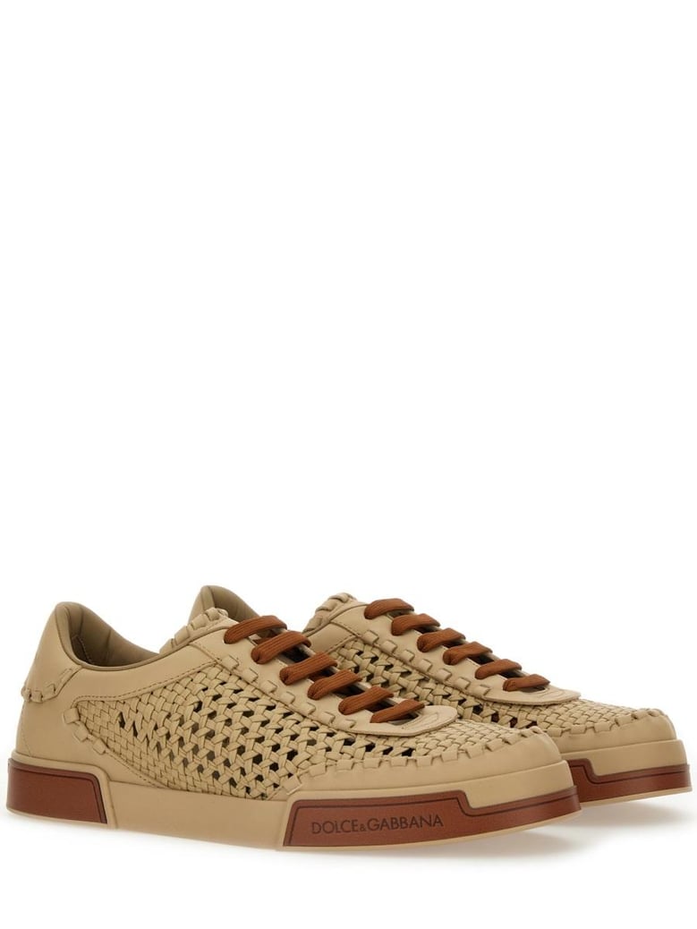 woven portofino sneaker by Selfnex