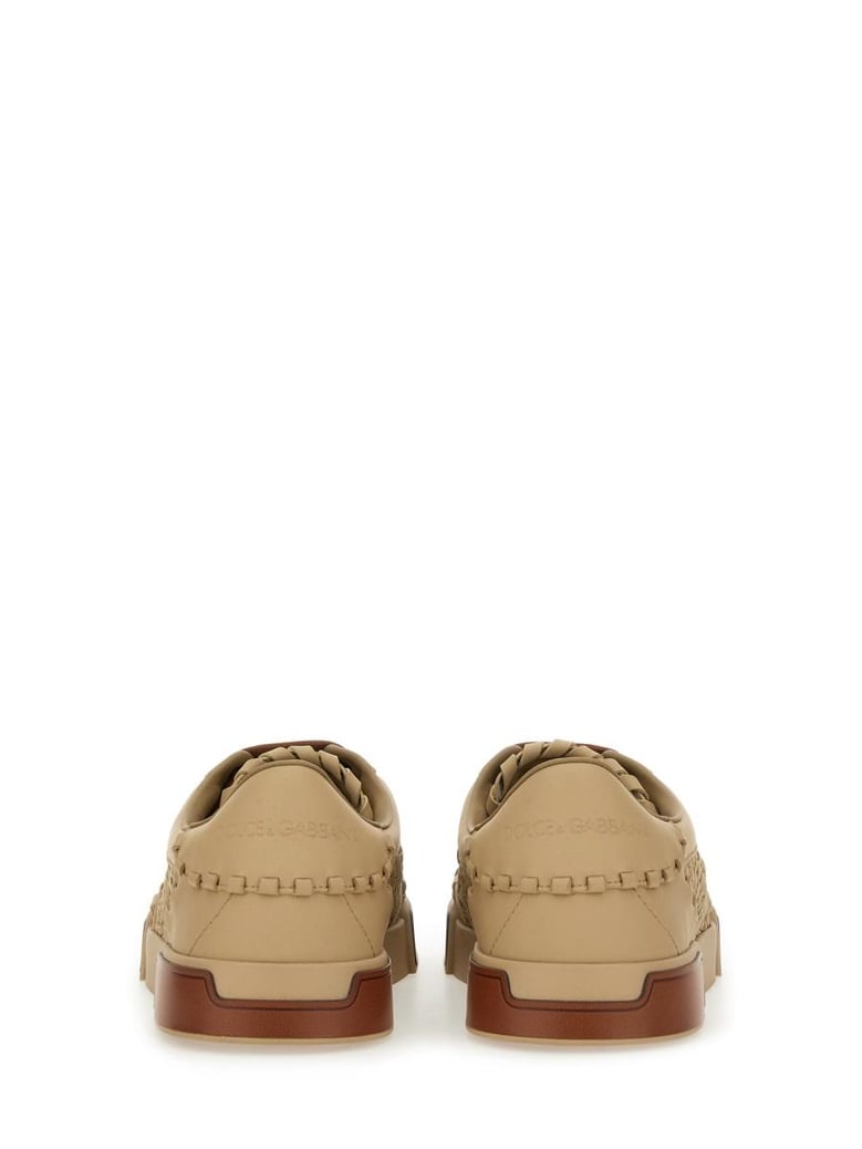woven portofino sneaker by Selfnex